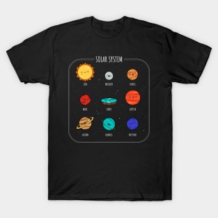 New Solar System T-Shirt